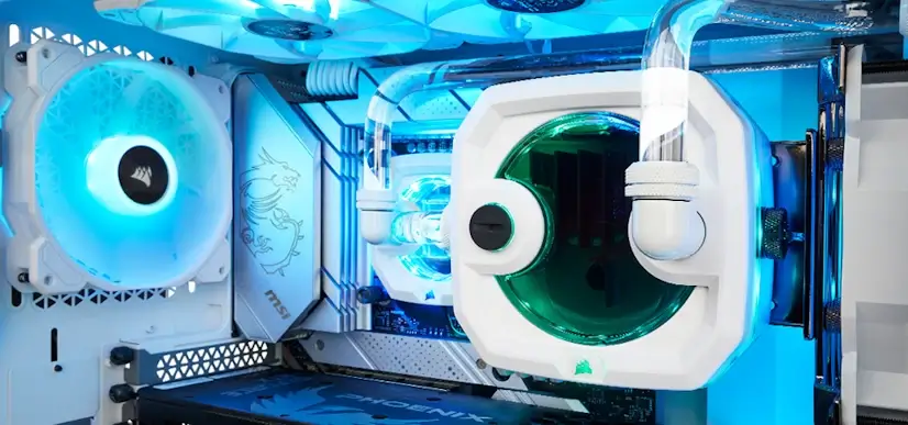 Montaje Refrigeración Líquida Gaming PC Montaje Refrigeración Líquida Gaming PC